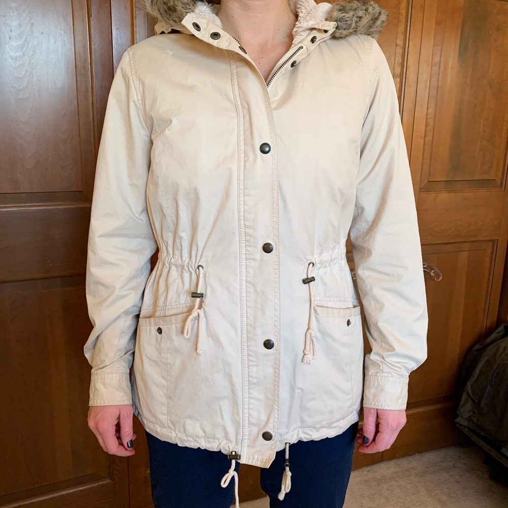 Beige jacket